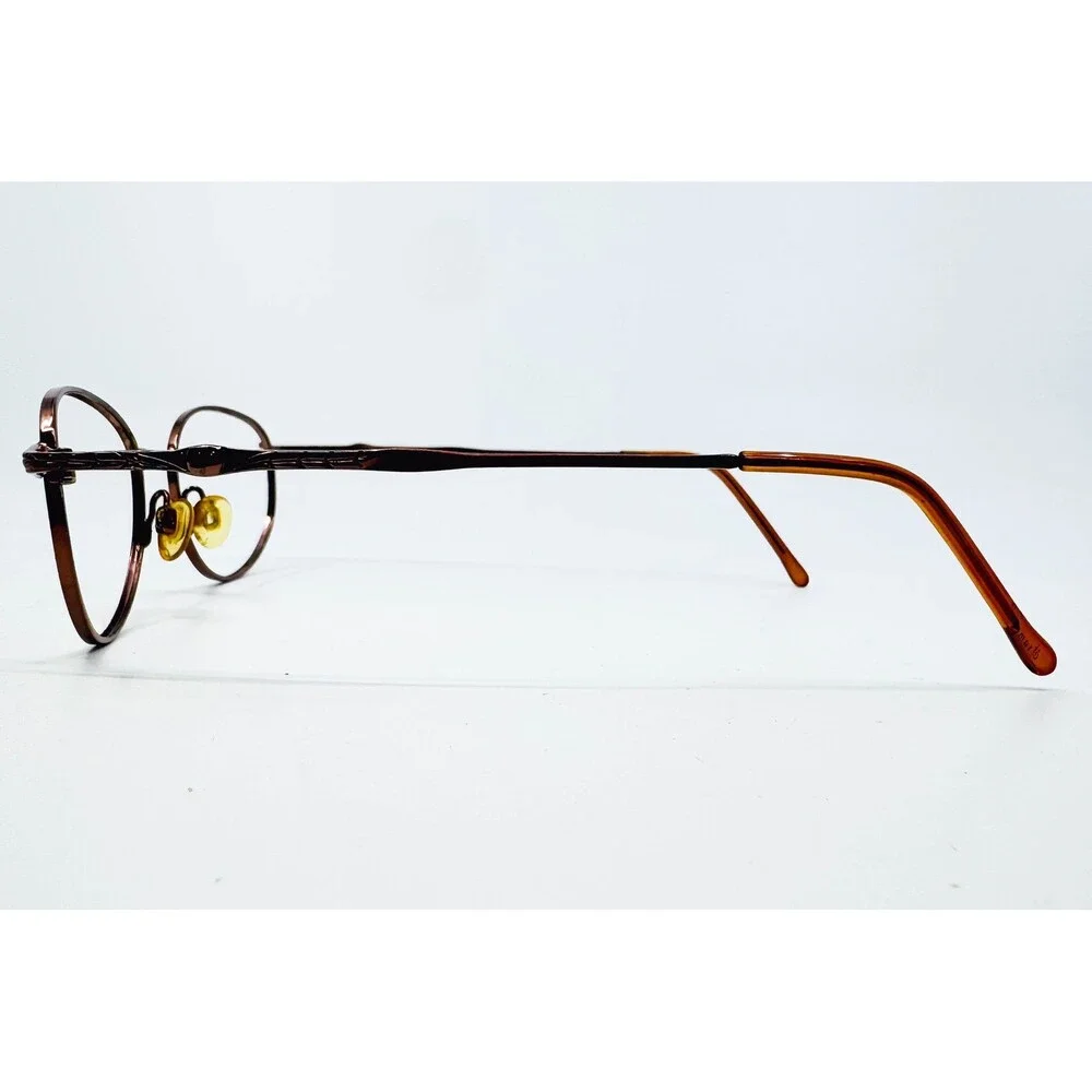 Gloria Vanderbilt Eyeglasses Womens Brown M17 Zyloware 183 Oval 53-17-135